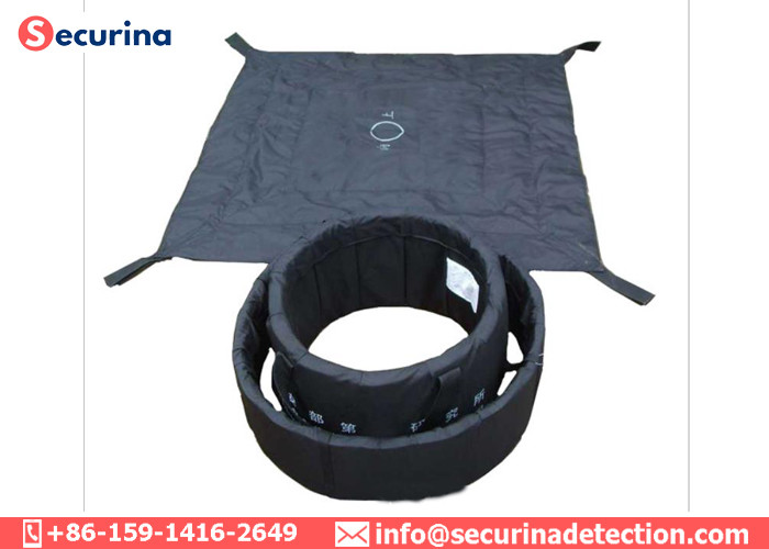 1.6m Width Bomb Suppression Blanket And Safety Circle For Temporary Barrier