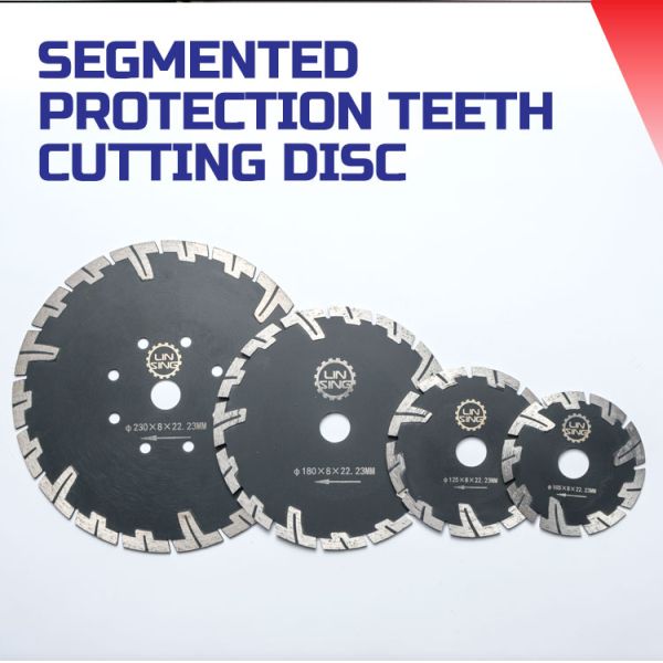 Protection Teeth Cutting Disc for Marble Ceramic Tiles Porcelain Concrete Masonry