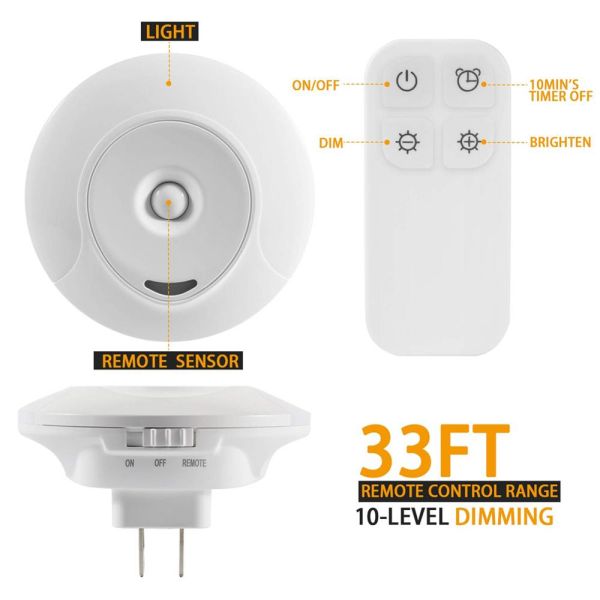 Electric 4.5Volt 96*60MM Remote Control Under Cabinet Light,