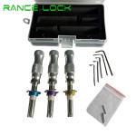 Stainless Steel Tubular Pick Set 3 Pcs Cross Pick Set For Beginner