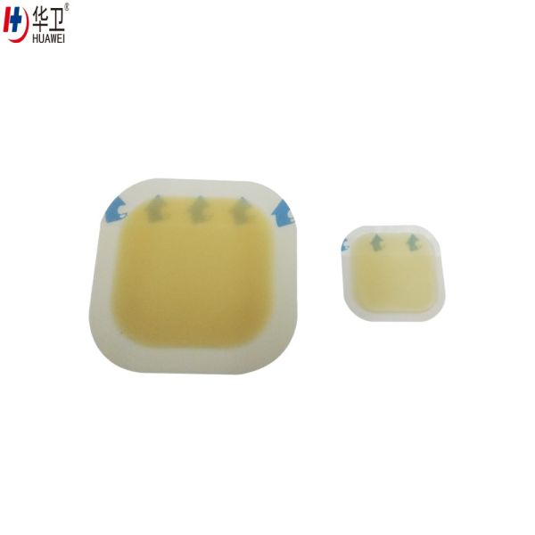 5*10 cm Advanced Hydrocolloid wound dressing with thin border