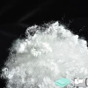 China Ultra Soft Semi Virgin Hollow Conjugated Siliconized Fiber For Blanket Filling wholesale