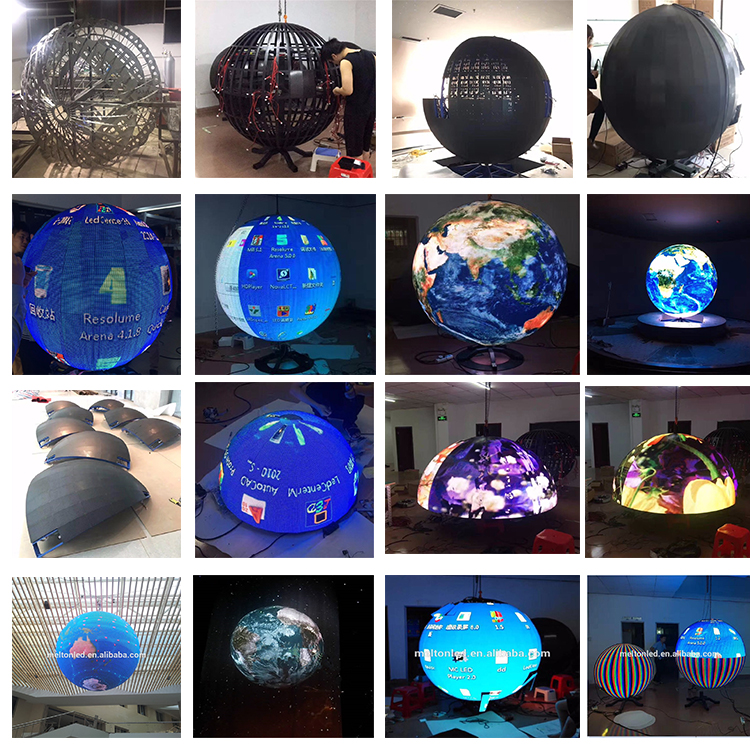 1R1G1B 10Mm Pixels Custom Led Display , High Brightness Led Bottle Display