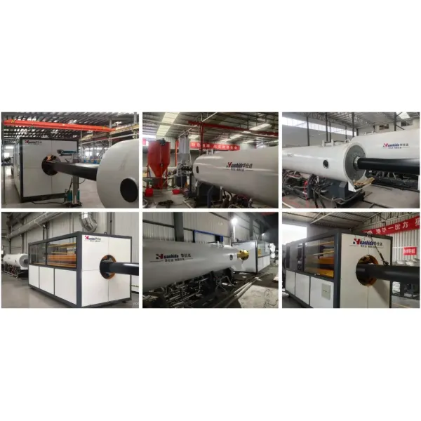 High-Performance 110-500 Pre-Insulated HDPE PE Pipe Extrusion Line