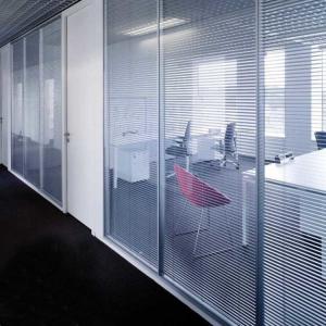China Double Glazing Office Partition Walls Explosion Proof Artificial In Office wholesale
