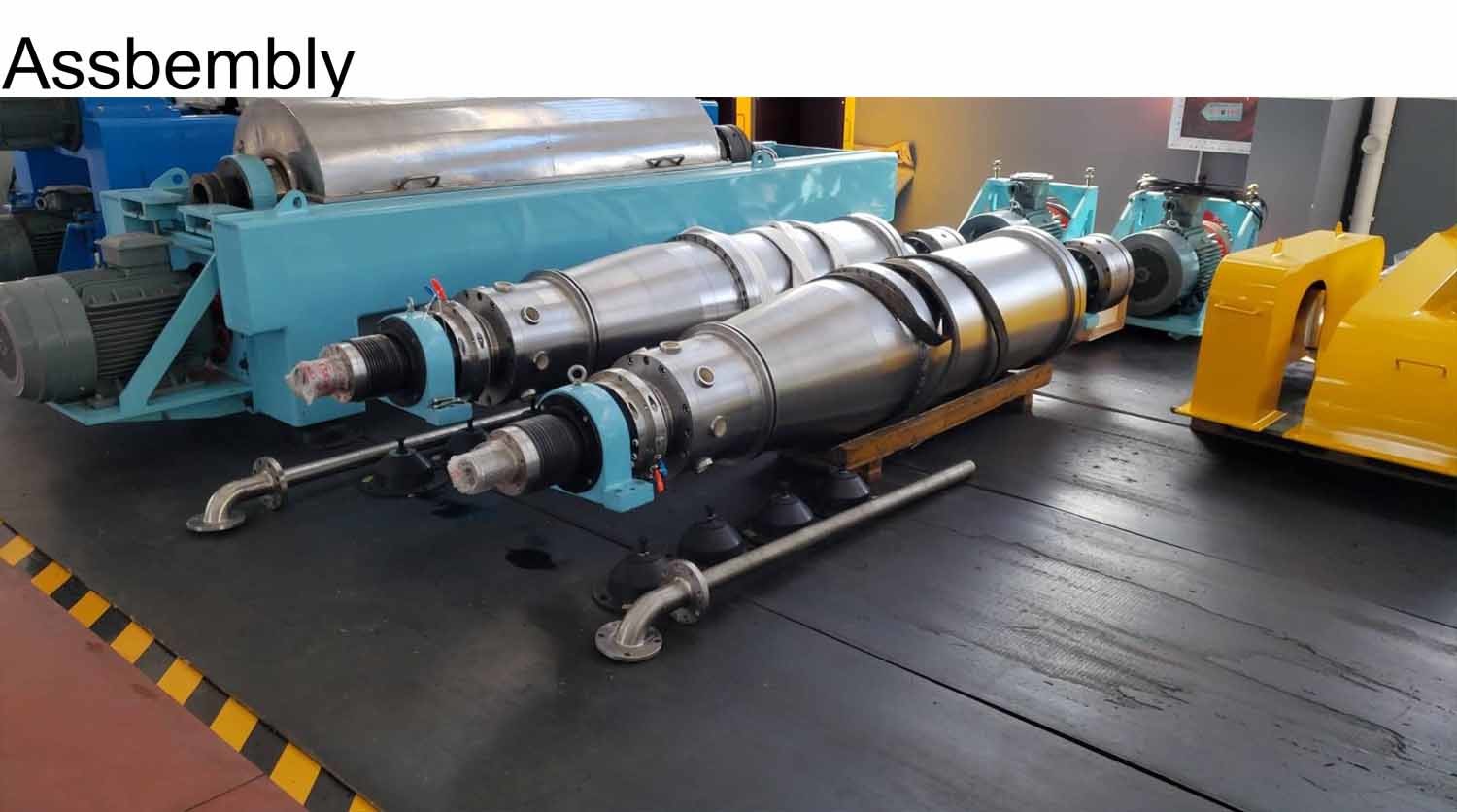 Stainless steel fully automatic decanter centrifuge for fish oil extraction