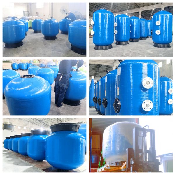 Laminated Fiberglass 530mm Top Mount Sand Filter