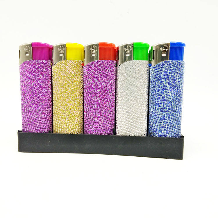 Wholesale Portable Colorful Plastic Disposable and Refillable Torch Lighter