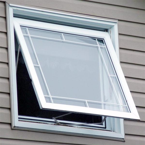 Double Glazed Modern Aluminum Casement Windows Customized Size