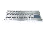 Function Keys SS Industrial Keyboard With Trackball Rear Mounting 20mA