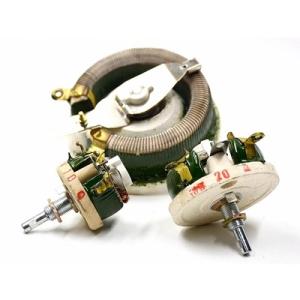 China High Power Wirewound Potentiometer Rotary Rheostat Disk Ceramic Variable Resistor 25W 50W BC1-50W BC1 wholesale