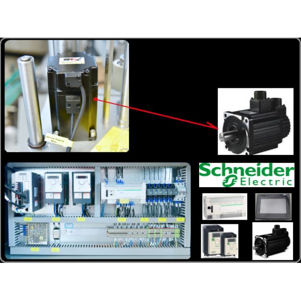 Double Two Side Flat Bottle Sticker Labeling Machine Large Barrel 1500 Pieces H 3KW