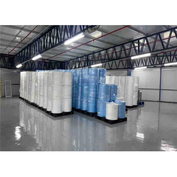 25g 175mm PP Medical Meltblown Fabric , Bfe99 For 3ply Meltblown Cloth