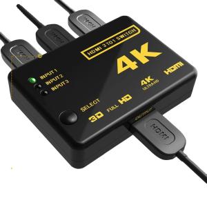 IR Remote RGB 4:4:4 AWG26 3D 1080P HDMI In Splitter