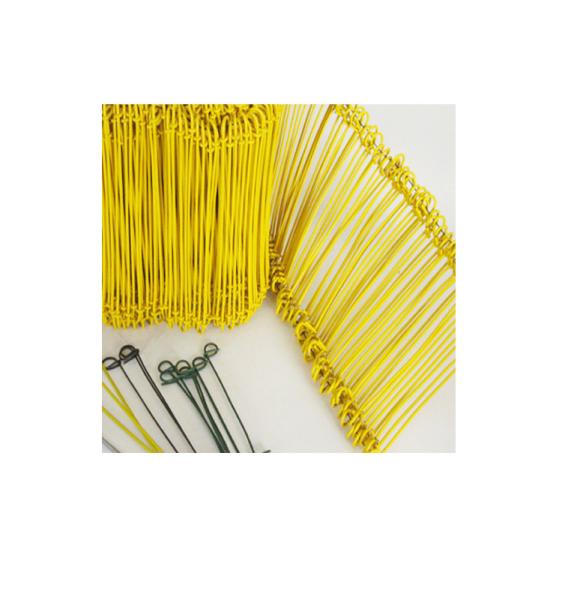 Quality 17GA Vinyl Coated Double Loop Wire Ties for sale