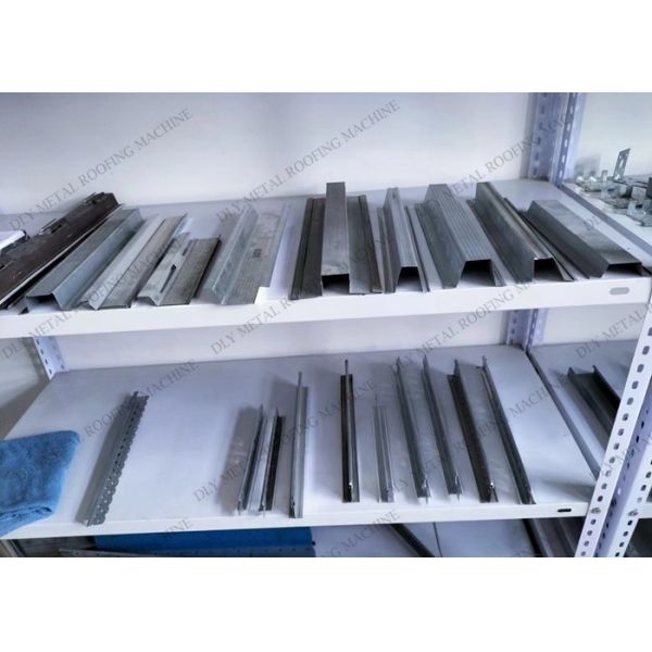 3Kw Stud And Track Roll Forming Machine 0.8m Metal Stud Making Machine