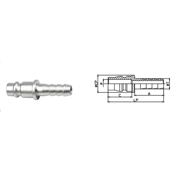 Multifunctional Female Quick Release Coupling Pneumatic LSQ-320 CEJN 320 Type