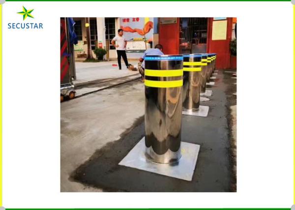 Quality Security Telescopic Parking Automatic Rising Bollards , Automatic Security Bollards for sale