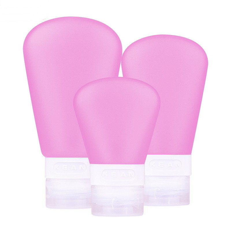 China Pink / Blue Plastic Squeeze Tubes , Leak Proof Makeup Dispensing Tube wholesale