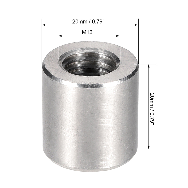 Connection Parallel Steel Bar Coupler Straight Threaded Rebar Sleeve For Construction