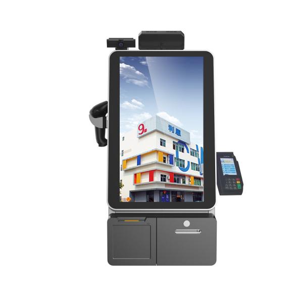 Quality 17" Touch Screen Information Kiosk With Thermal Receipt Printer / Interactive Kiosk for sale