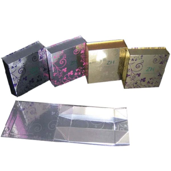 OEM Foldable Rigid Set Up Gift Boxes CMYK Color Printing