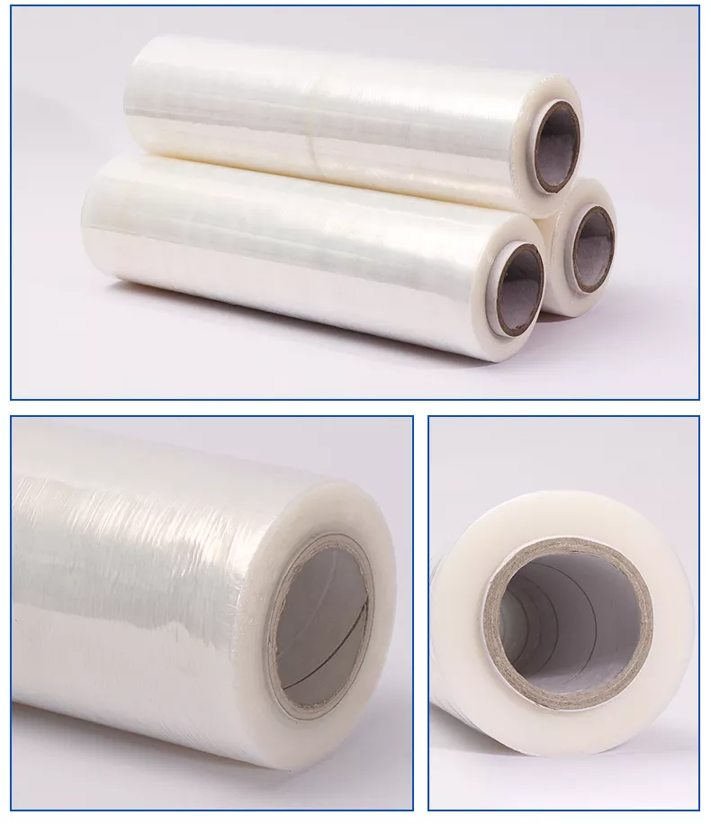 LLdpe Polypropylene Stretch Film Roll Shrink Wrap Plastic Rolls