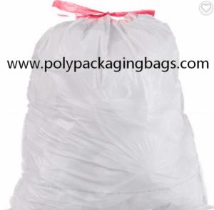 China Degradable Colorful Plastic Drawstring Garbage Bags W42 x L44cm on sale