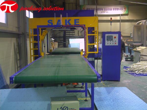 Quality 220V Horizontal Wrapping Machine 70r/Min 1000-6000mm Orbital Wrapping Machine for sale