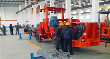 DFJ-2W100 Double Booms Mining/Tunneling Jumbo Drill, Underground Jumbo Drilling
