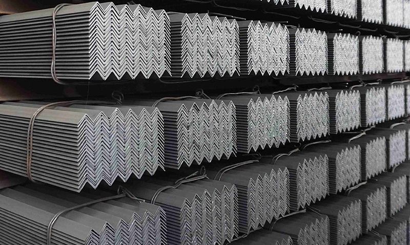 Top Quantity Metal Galvanized Steel Customized Slotted Angle Bar for Garage Door Mild Steel Angle Building Material Price