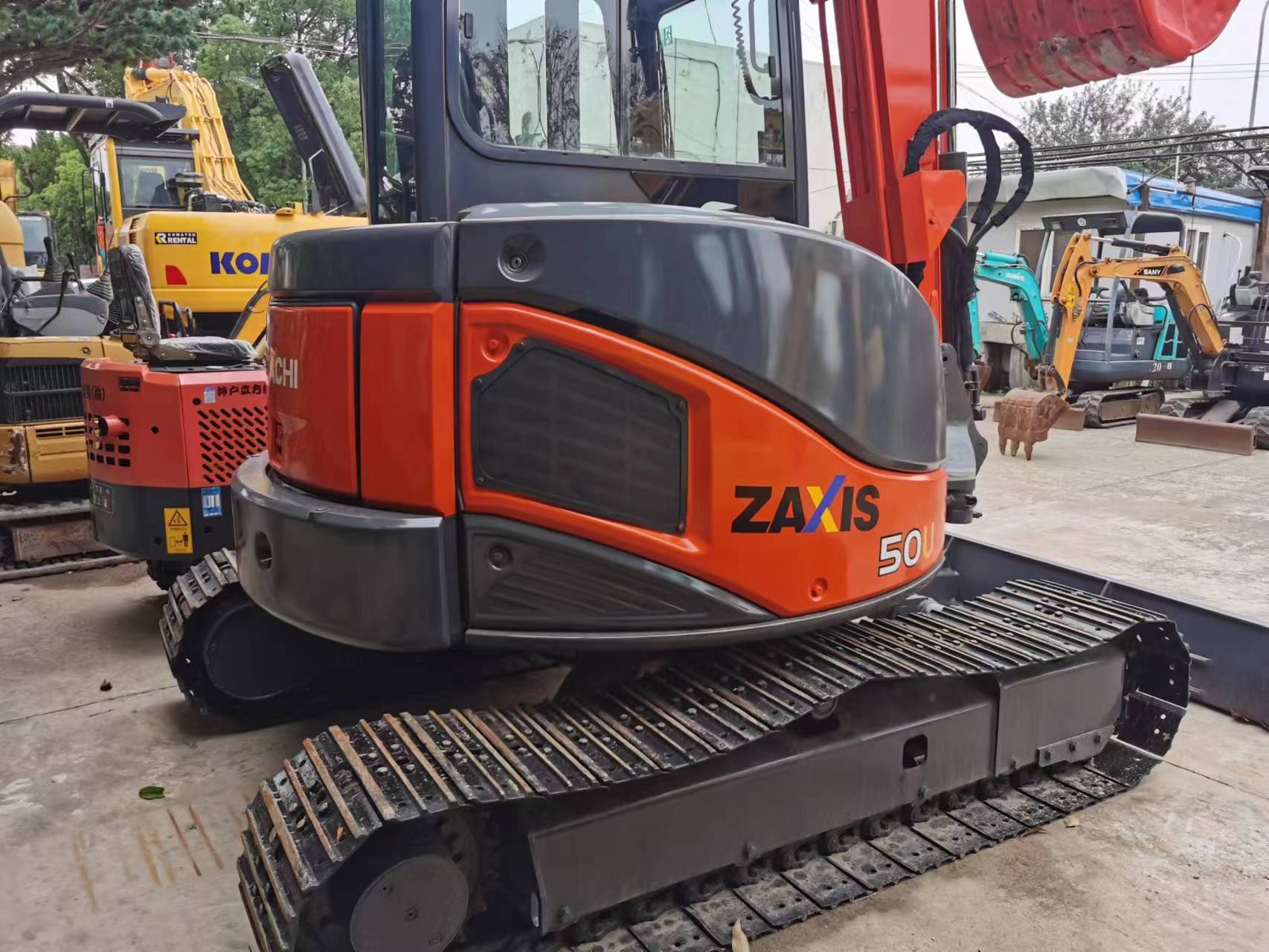 Hitachi Excavator ZX50U Zaxis60 5 Ton Mini Model Used Hitachi ZX50 Crawler Excavator