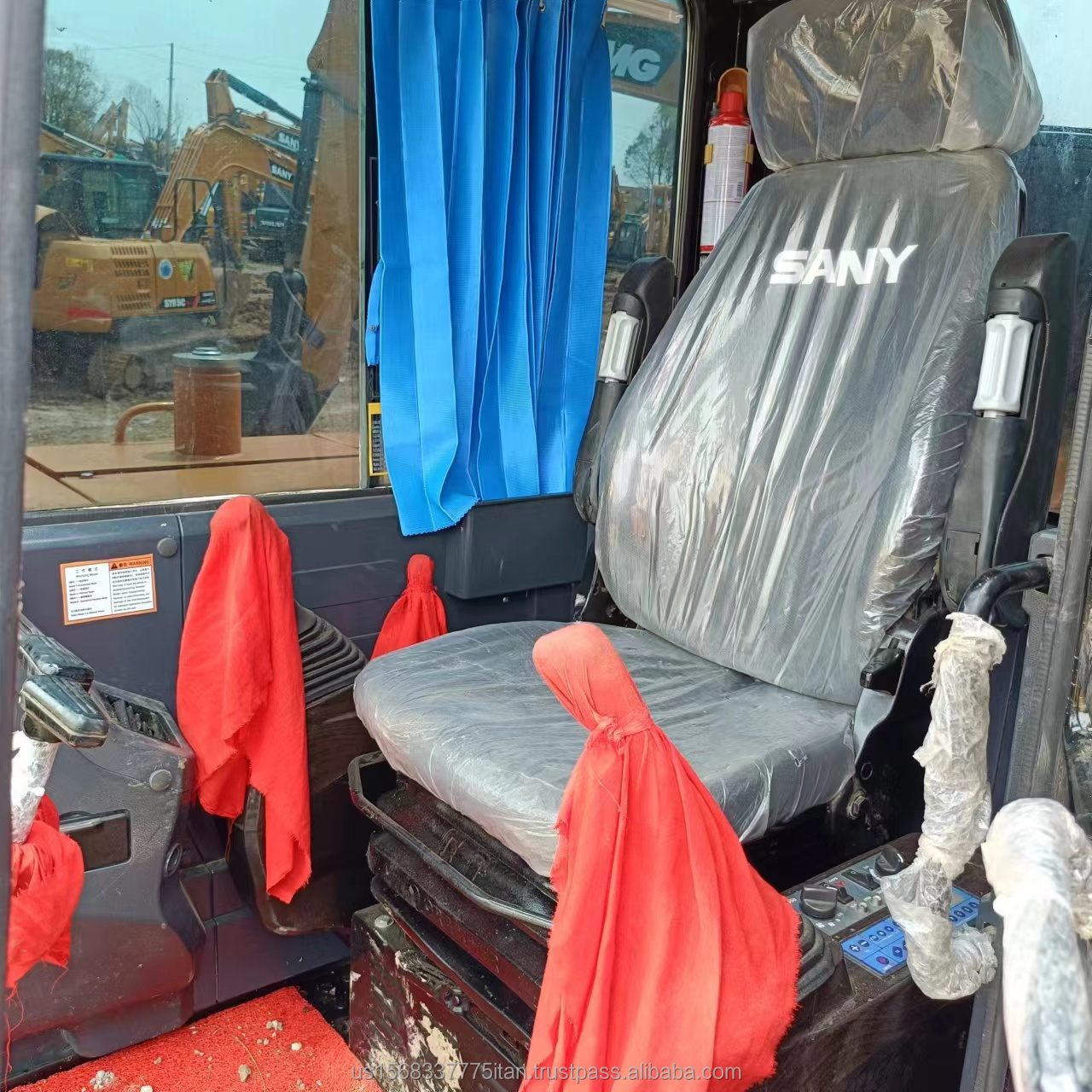 20.4kw Power Sany SY35U Excavator in Excellent Condition with Original Hydraulic Pump