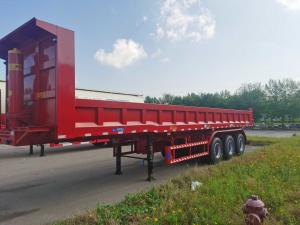 China 80 Ton 36 Ft 11.5 Metre Rear Semi Tipper Dump Trailer For Sale wholesale