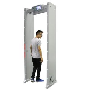 China D Display 45 Zone Walk Through Metal Detector Working Environment Temperature -20℃～65℃ wholesale