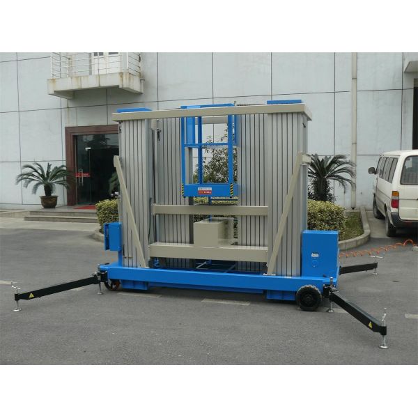 One Person Self Propelled Elevating Work Platforms 22m For Maintenance Service