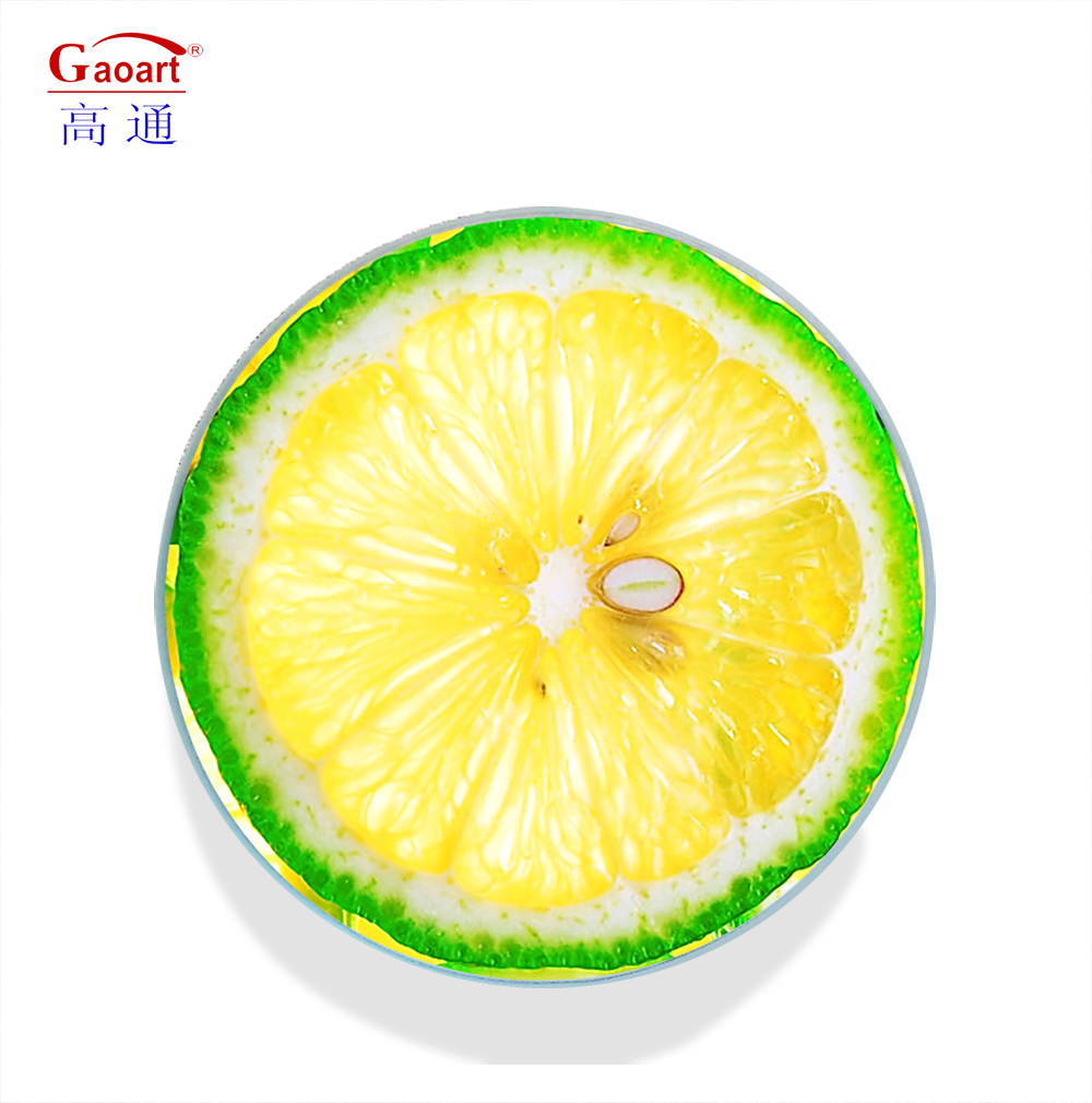 Serve in Style with White Vegetable Kitchen Tempered Glass Cutting Board With Handle