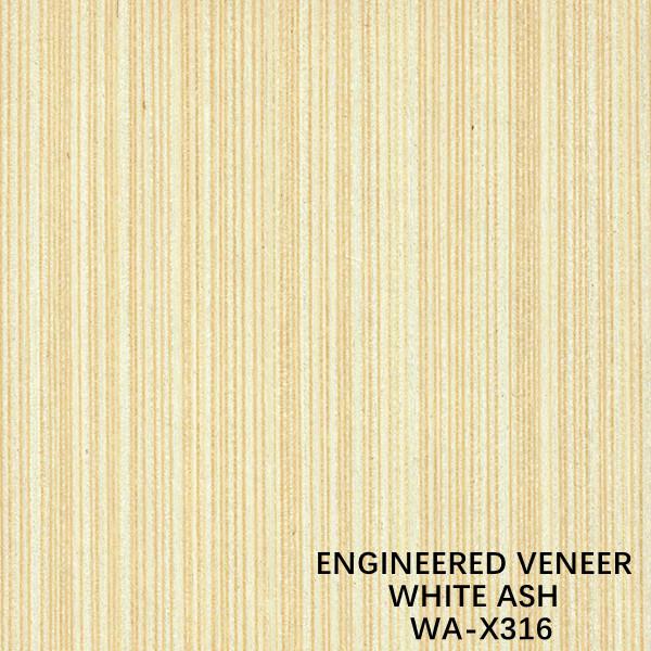 Quality Fancy Recomposed White Ash Wood Veneer WA-X316 Slice Cut For Interior Doors for sale