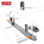 JUTAI Entrance/Exit Parking Lot Card Machine For Efficient Parking Management
