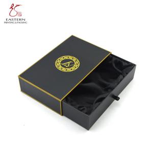 China Luxury Beautiful Drawer Hard Cardboard Gift Boxes For Purses wholesale