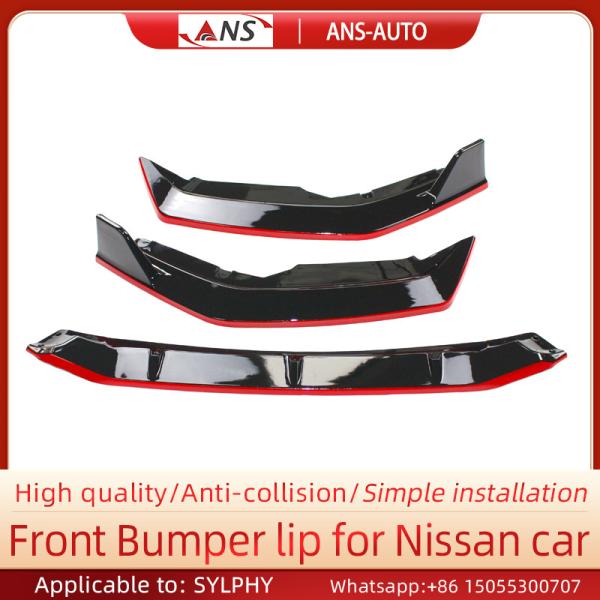 Quality PP Universal Front Car Bumper Lip Shock Absorption For Nissan Sylphy for sale