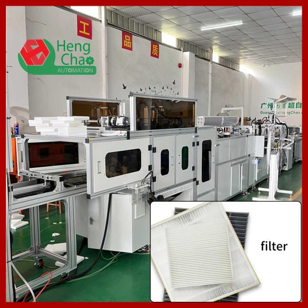 Automatic Car Filter Fabricator Machine With 10-50mm Scraping Height For
