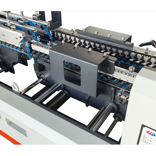 Touch Screen 1100mm Width Carton Folder Gluer Machine Low Noise