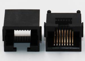 China SMT Surface Mount RJ45 Connector R / A Latch Down For LAN Ethernet wholesale