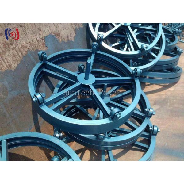Vertical Hydraulic Cable Reel Stand – Heavy-Duty 7-Ton Capacity | 360° Rotating Base | For Power/Telecom Cable Deployment​