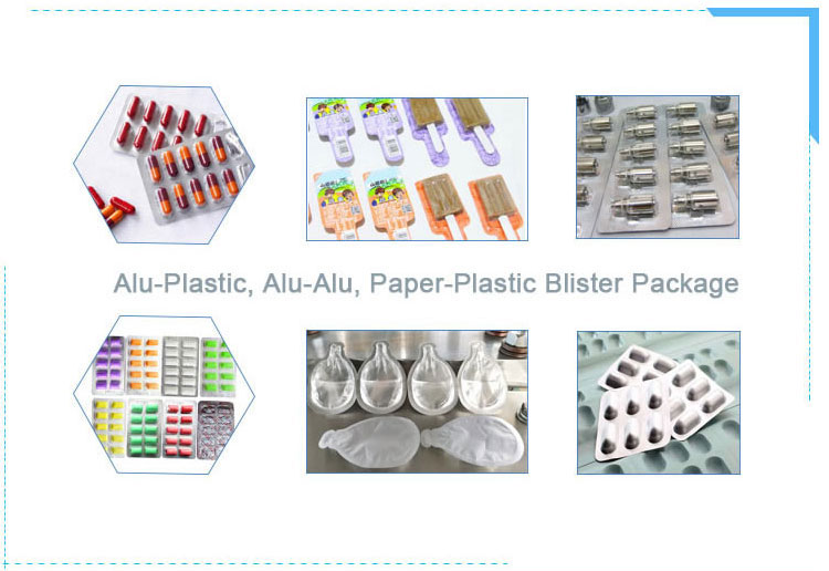 Automatic Blister Packaging Machine For Capsule 40 Punches/Min