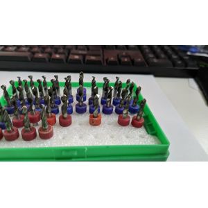 RHF Soft PCB Router End Mill Bits For Aluminum