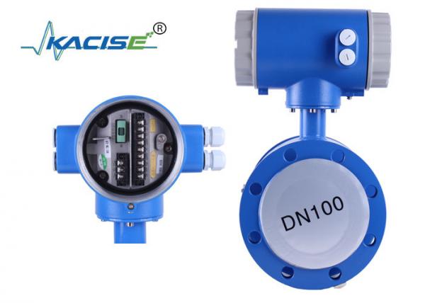 Quality RS485 Output Waste Dirty Water Flow Meter High Accuracy IP68 Magnetic for sale