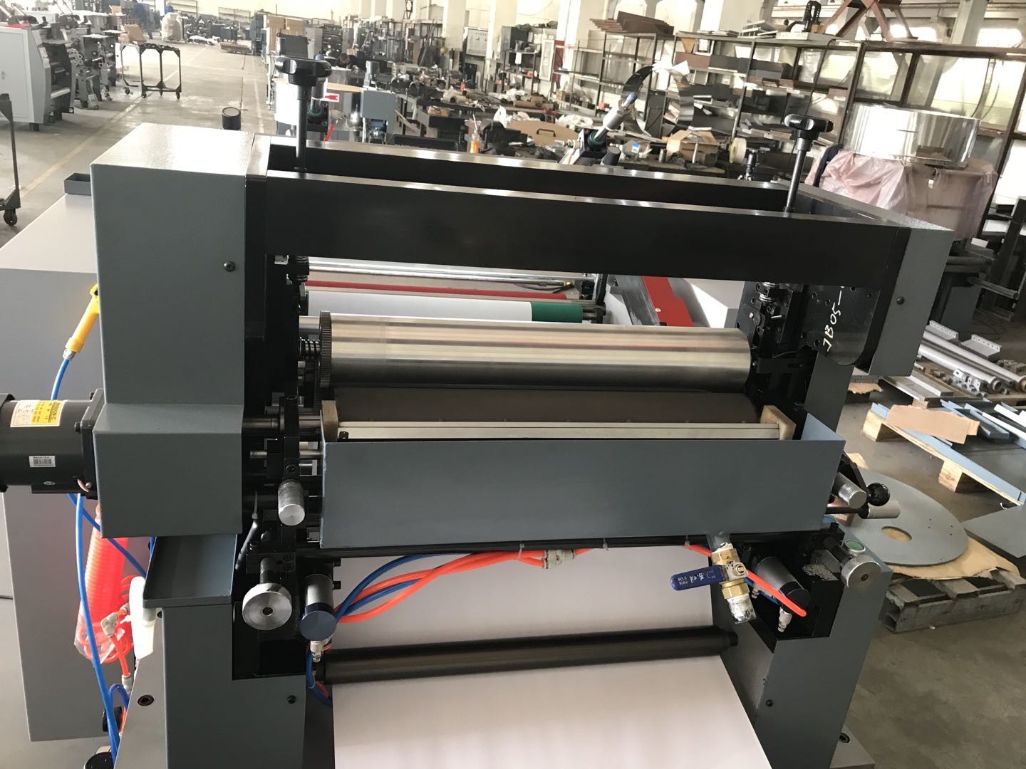 POS ATM ROLL THERMAL PAPER Slitting Machine 900mm Automatic Paper Converting Machine