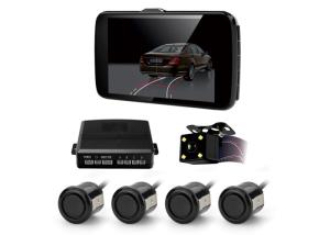 China 4&quot; TFT LCD Video Parking Sensor DVR with Tracking Line and Voice Warning &amp; Image Displaying 150 Shotting Angle wholesale